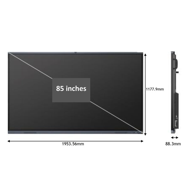 EWIS Smart Interactive Board 85" With Stand and UPS